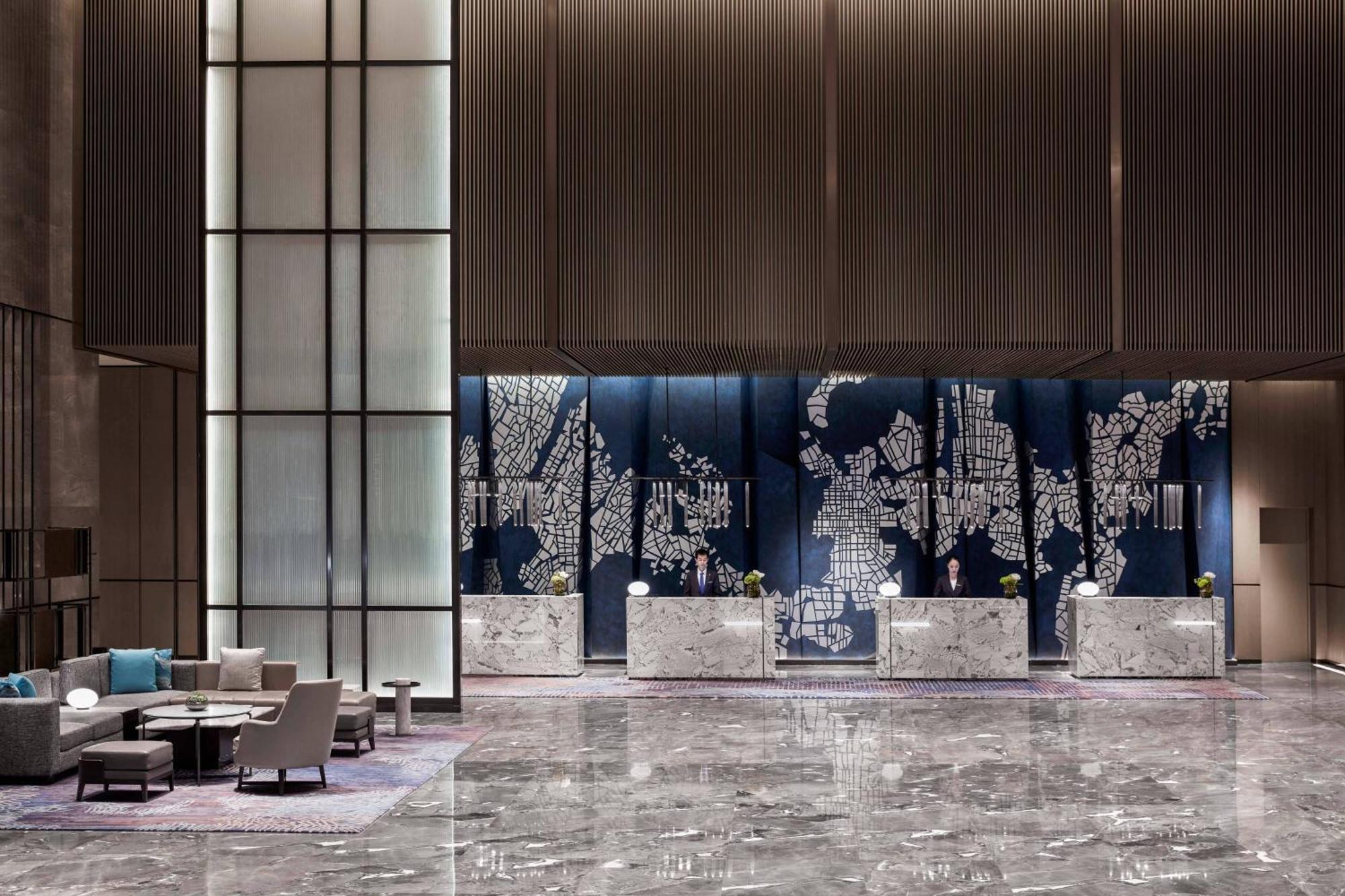 Wuhan Marriott Hotel Optics Valley Exteriör bild